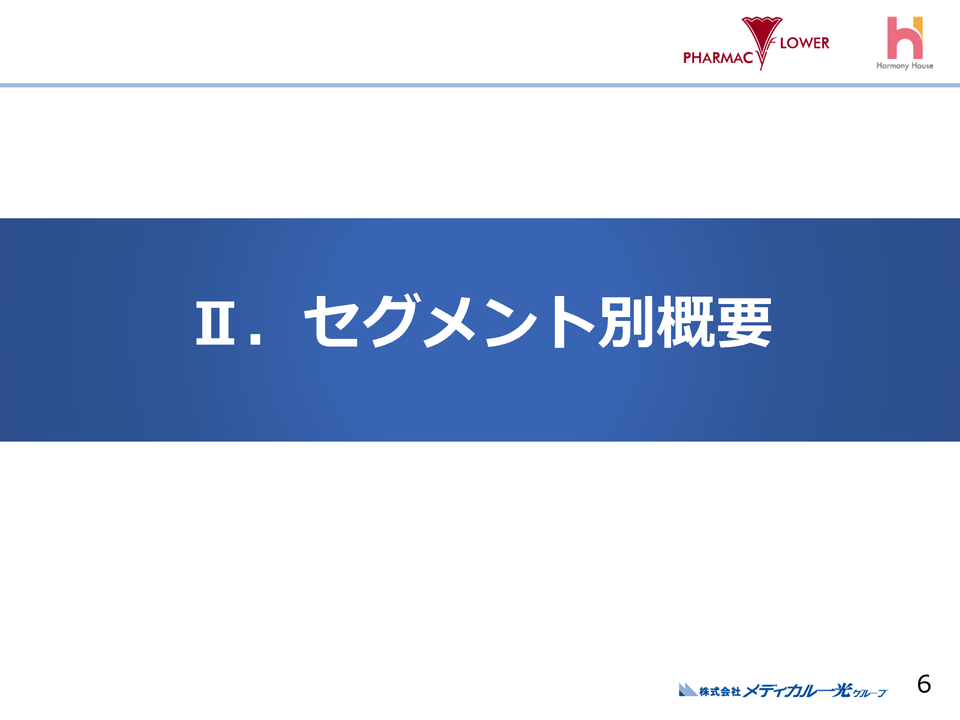 [2］セグメント別概要